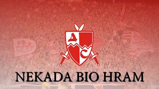 Crvena Zvezda  Red Star Belgrade  Delije  Serbia  NEKADA BIO HRAM LYRICS [upl. by Arej]