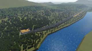 SIBIU  PITESTI HIGHWAY ANIMATION PRESENTATION  V2 [upl. by Eylloh229]