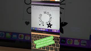 How To Curve Text and Flip Images In Cricut Design Space cricuttips [upl. by Atipul]