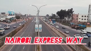 Nairobi Kenya expressway road to airport live for wh [upl. by Driscoll]