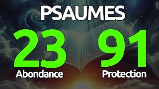 PSAUMES 23 et 91 Prière de Protection Contre tout mal  Être couvert par la Grâce [upl. by Yeltihw]