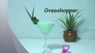 Hướng dẫn pha chế Grasshopper cocktail How to make Grasshopper cocktail [upl. by Diella]