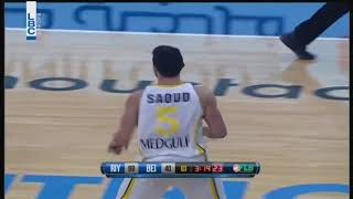 Riyadi vs Beirut  Amir Saoud Basket 2 [upl. by Siuluj283]