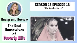 Real Housewives of Beverly Hills RECAP Season 13 Episode18 REUNION PART 1 BRAVO TV 2024 [upl. by Farant]