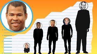 How Tall Is Jordan Peele  Height Comparison [upl. by Lou]