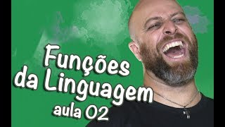 Funções da Linguagem  Metalinguagem Fática e Poética Prof Noslen [upl. by Airdnat]