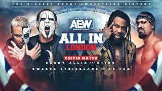 Its Showtime The History of Swerve Strickland amp AR Fox vs Darby Allin amp Sting 82723 AEW All In [upl. by Antoinette955]