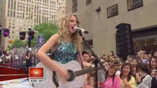 Taylor Swift  Our Song Live in New York HD [upl. by Ahseiyt]