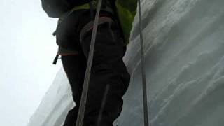 Crevasse Rescue Drill AMGA Alpine Exam 2010 North Cascadesmp4 [upl. by Ecahc44]