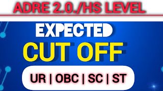 ADRE grade 3 cut offhs level cut off [upl. by Refenej576]