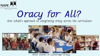 Oracy for all How a school implemented an oracy programme across the curriculum [upl. by Scribner]