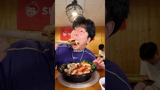 GIGANTIC chicken teriyaki bowl in 10 bites shortvideo [upl. by Marko]