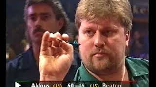 Beaton vs Aldous Darts World Championship 2001 Round 1 [upl. by Isiah]