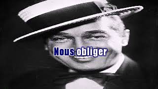 Maurice Chevalier Paris sera toujours paris karaoke [upl. by Bor584]