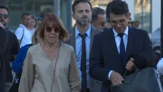 Mazan rape case Gisele Pelicot and family arrive on 5th day of trial  AFP [upl. by Cofsky]