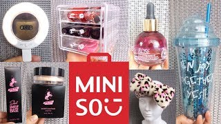 COMPRAS ACUMULADAS EN MINISO  Clan de Belleza [upl. by Kcirtap]