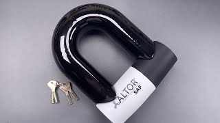 1088 MASSIVE Altor SAF quotStrong as F” Bike ULock Picked [upl. by Sesilu]