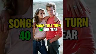 Songs That Turn 40 Years Old This Year oldisgold 80s 80smusic nostalgia old [upl. by Hadeehuat]