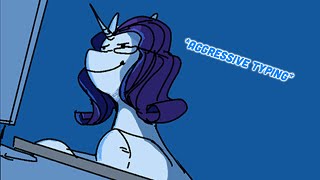 Raritys Commission  MLP Comic Dub [upl. by Harrietta844]