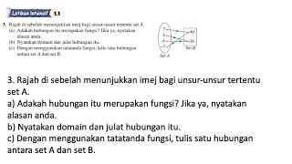 Latihan Intensif 11 No 3  Bab 1 Fungsi  11 Fungsi  Add Maths Form 4  Buku Teks Tingkatan 4 [upl. by Sup]