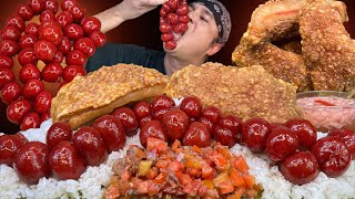 CHORIZO DE CEBU amp BAGNET ng ILOCOS MUKBANG PINOY MUKBANG [upl. by Idel]