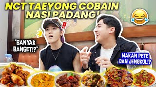 MUKBANG NASI PADANG FT TAEYONG NCT COBA PETE DAN JENGKOL REAKSINYA… 😂 [upl. by Llesirg]