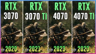 RTX 3070 vs RTX 3070 TI vs RTX 4070 vs RTX 4070 TI  Test in 12 Games [upl. by Baggs]