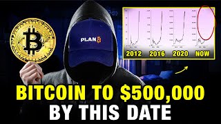 quotBitcoin To 500000 By THIS Date Heres Whyquot Plan B Huge New Prediction [upl. by Doubler]