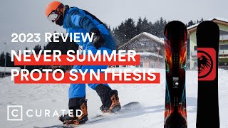 2023 Never Summer Proto Synthesis Snowboard Review 2024 Same Tech Different Graphic  Curated [upl. by Percy]