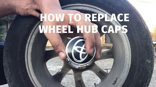 How to Replace Wheel Caps  Toyota Wigo Ayla Agya amp Perodua Axia [upl. by Siegel554]