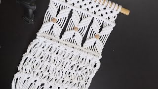 Avoid These Mistakes in Your LARGE Multipurpose Macrame Pocket Tutorial [upl. by Toiboid35]