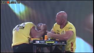 Todd Hutchings VS Khadzimurat Zoloev hook war  Nemiroff 2012 [upl. by Coh]