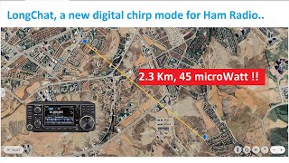 A new QRP digital chirp mode for Ham Radio [upl. by Kendre184]