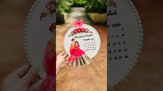 Calendar Hoop making ♥️🥰 embroidery handembroidery calendarhoop [upl. by Costanza]