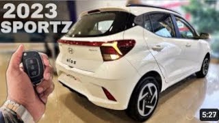 New Hyundai Grand i10 NIOS SPORTZ 2023 600 kilometer mileage Review i10nios hyundai car 2024 [upl. by Nonie672]