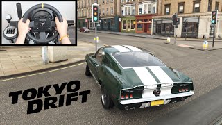 Forza Horizon 4 Drifting Seans Ford Mustang Steering Wheel  Shifter Tokyo Drift Gameplay [upl. by Eednac448]