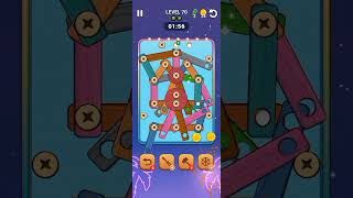 Wood Screw Puzzle Level 70 gameplay music games woodpuzzlegame [upl. by Sunil]