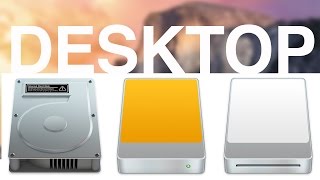 How to make external disks appear on Desktop Mac Yosemites OS X usbsdhdexternal hard drive icons [upl. by Jarret455]