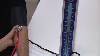 1 Measurement of blood pressure by auscultation method [upl. by Sillaw]