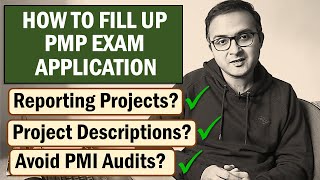 HOW TO FILL UP PMP EXAM APPLICATION FORM 2022 PMP Exam Application Process PMP Exam Registration [upl. by Yelloh625]