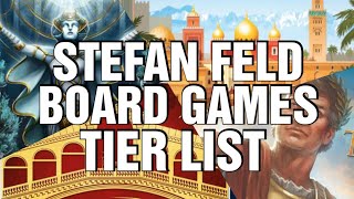 Stefan Feld Board Games Tier List [upl. by Abijah]