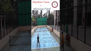 Reaction Time  Winning Time tennis tennisshorts reels tennisreels reactiontime winning [upl. by Lleynad391]