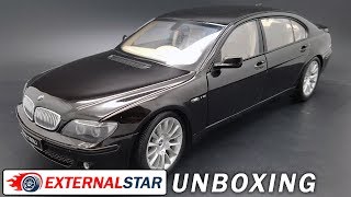 BMW 760Li E66 Individual 118 black Kyosho review [upl. by Haelhsa821]