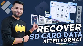 How to Recover Deleted Files from SD Card After Format 2024 Best SD Card Recovery Software [upl. by Eevets714]