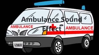 Ambulance Sound Effect [upl. by Dott848]