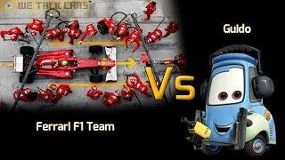 FERRARI F1 Racing Team vs GUIDO PitStop [upl. by Kampmeier]