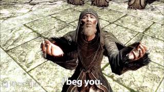 Gamer poop clip Shout at Greybeards Skyrim [upl. by Lessur]