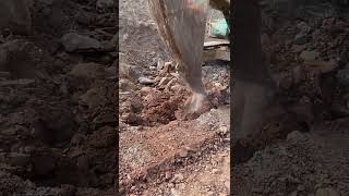 Deep rock mining penetration work [upl. by Dimah]