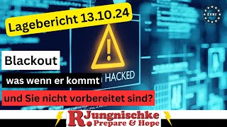 Die Energieversorgungslage bleibt prekär ein Blackout ist jederzeit möglich was machen sie dann [upl. by Kaitlyn]