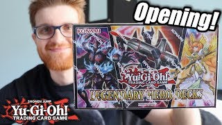 YuGiOh Legendary Hero Decks Unboxing [upl. by Shugart]